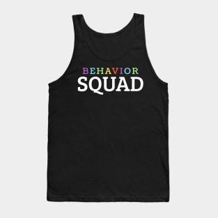 Behavior Squad - Colorful Bold Tank Top